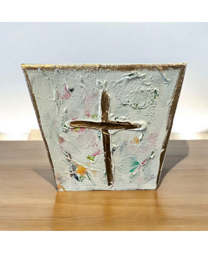 Hand Painted Cross  