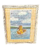 Hand Painted Hymn Jesus Loves Me 