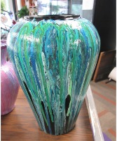 Hand-Painted Large Vase 
