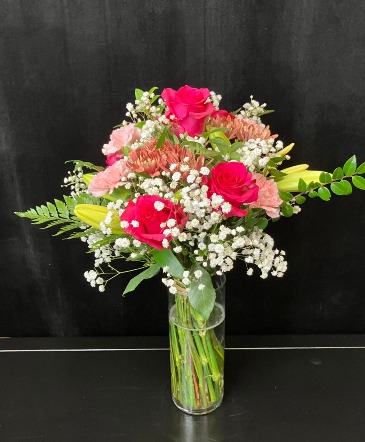 Hand Tied Bouquet  Pinks in Ruth, MS | Petal and Posey