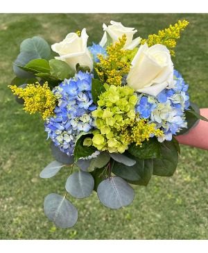 Hand Tied Prom Bouquet  Fresh Arrangement