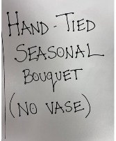Hand-Tied Seasonal Bouquet 