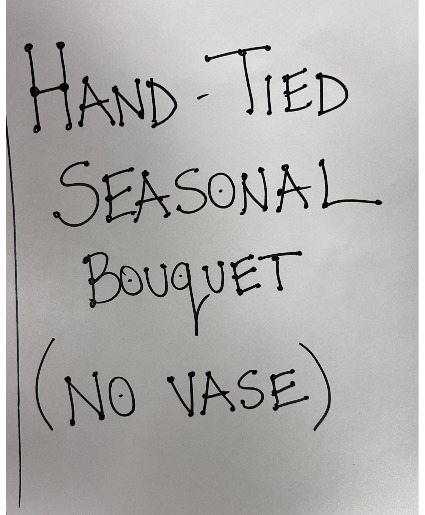 Hand-Tied Seasonal Bouquet 