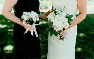 Hand-tied summer bouqets Wedding