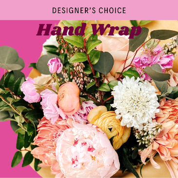 SF Hand Wrap Deisgner's Choice Premium Hand Wrap in Sonora, CA | SONORA FLORIST AND GIFTS