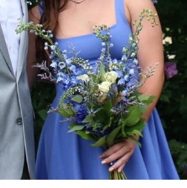 Handheld Bouquet Prom Flowers  in Mattapoisett, MA | Blossoms Flower Shop