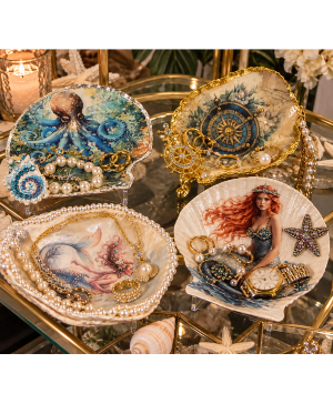 Handmade Coastal Jewelry Trinket Trays  Gift