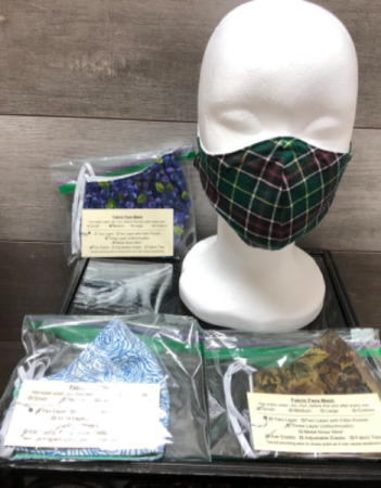 Stay safe, look great Locally crafted masks 