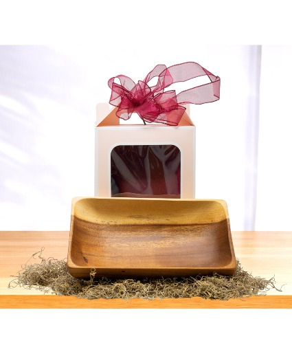 Handmade Acacia Salad Bowl Gift