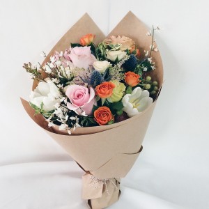 Handtied mixed bouquet **flowers may vary