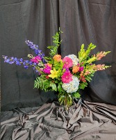 Hannah Luxury Vase of Flowers