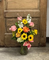 Happiness Vase Arrangment