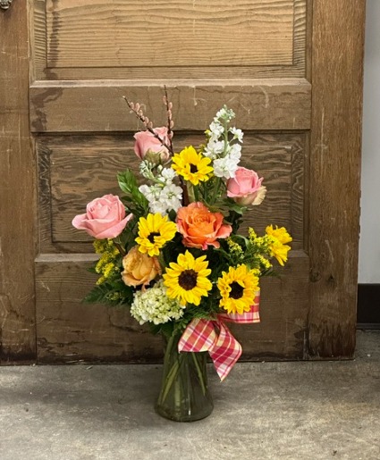 Happiness Vase Arrangment