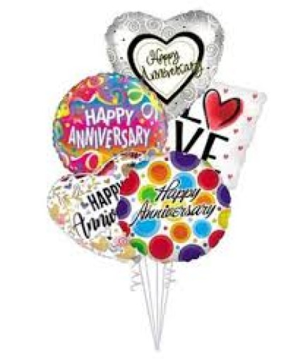 Happy Anniversary Balloon Bouquet 