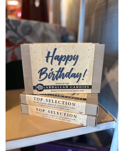 “Happy Birthday” Chocolates  
