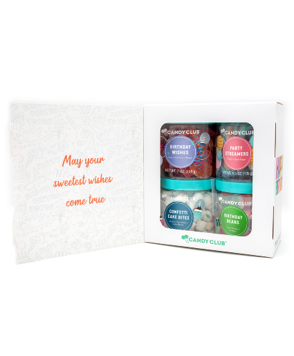 Happy Birthday 4pk candy set 