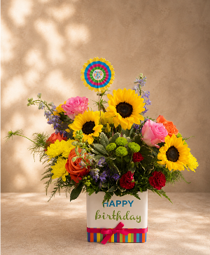 Happy birthday  Vase Arrangement