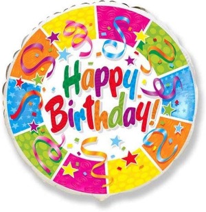 Happy Birthday Balloons 
