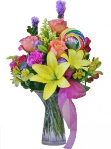 HAPPY BIRTHDAY BOUQUET of Flowers in Riverside, CA | Willow Branch Florist of Riverside