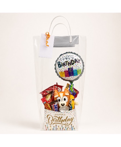 Happy Birthday Snack & Plush Box 