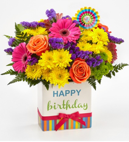 Happy Birthday Bright Colorful Birthday