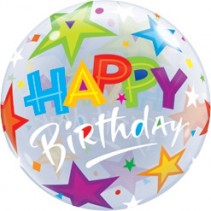 Happy Birthday Bubble Balloon Bubble Balloon