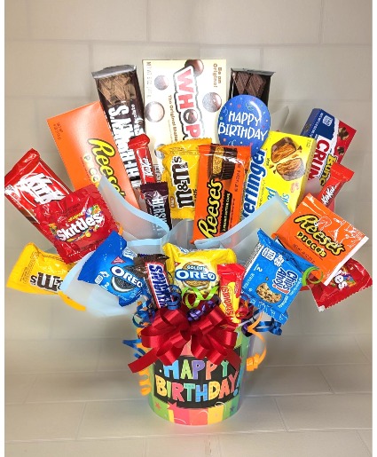 Happy Birthday Candy Bouquet 
