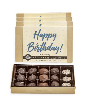 Happy Birthday Chocolates 5.5 oz Chocolates