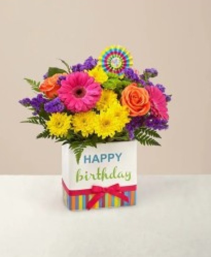 happy birthday fun Floral Design