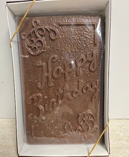 SOLD OUT Happy Birthday Plaque Candy