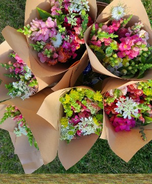 Happy blooms assorted wrapped