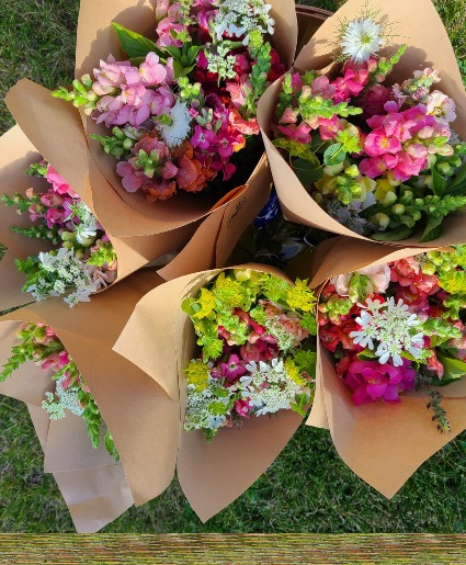 Happy blooms assorted wrapped