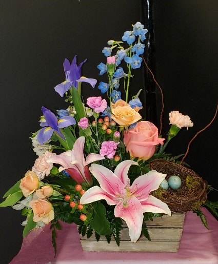 HAPPY EASTER FRESH FLOWERS