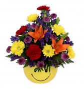 Happy Face Bowl Arrangement