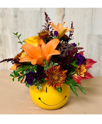 Happy Harvest  Vase