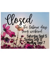 Happy Long Weekend! 