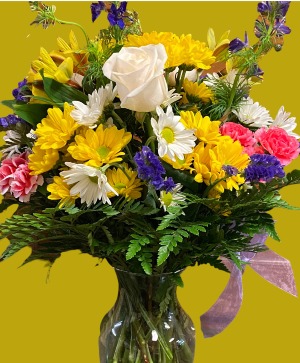 Happy Mix Vase arrangement 