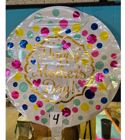 SOLD Happy Mother's Day Mylar Balloon #4