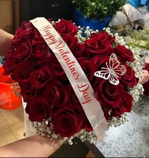 Happy V-Day Hand Bouquet 