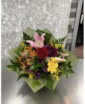 Enchanted Blooms Wrapped Bouquet 
