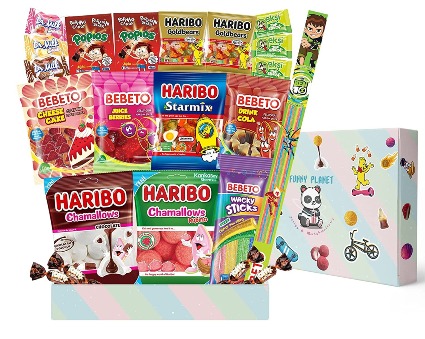 Haribo Gummy Candy Snack Box Care Package 
