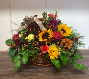 Harvest basket Arrangement 
