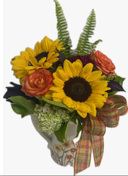 Harvest Blooms  Pitcher