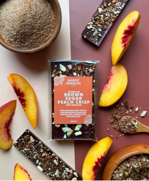 Harvest Chocolate Brown Sugar Peach Crisp Bar 