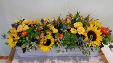 Harvest Classic Centerpiece in Chappaqua, NY | MONET'S GARDEN