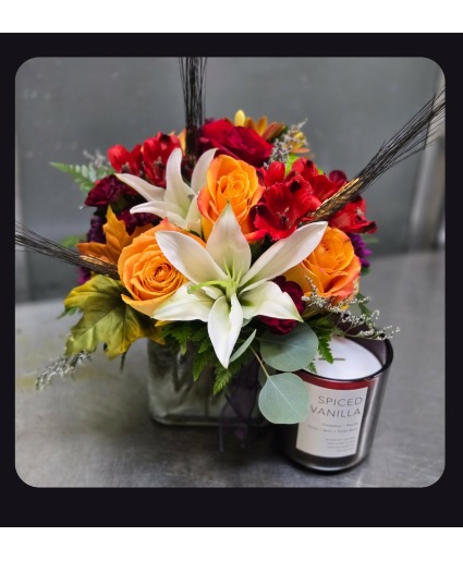 Harvest Flower/Candle Combo 80.95