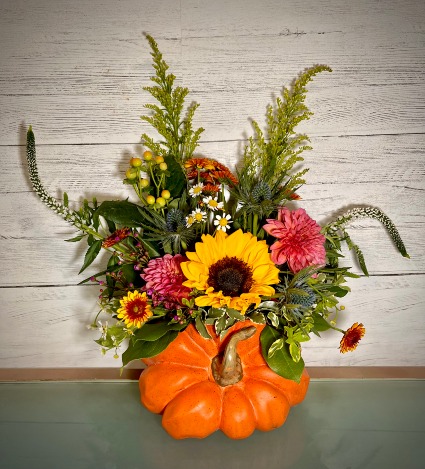 Autumn Garden Ceramic Arrangement