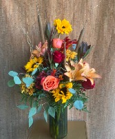 HARVEST GARDEN FLOWER ARRANGEMENT