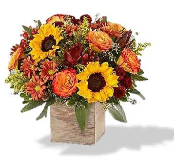 Harvest Glow Floral Bouquet in Whitesboro, NY | KOWALSKI FLOWERS INC.
