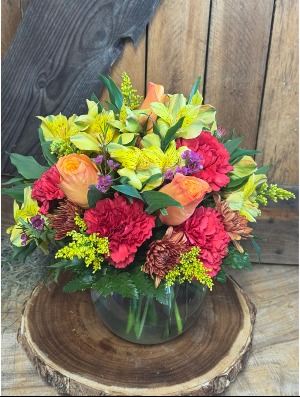 Harvest Glow Flower Arrangement